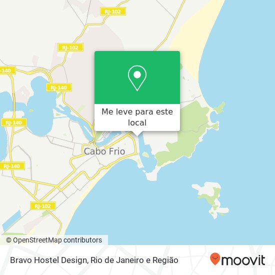 Bravo Hostel Design mapa