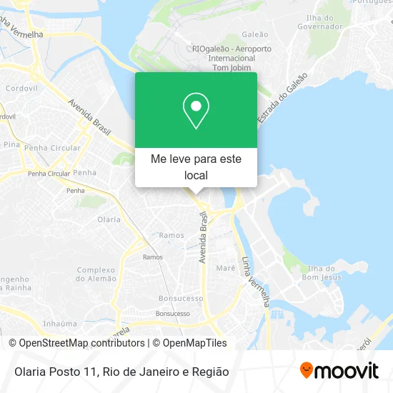 Olaria Posto 11 mapa