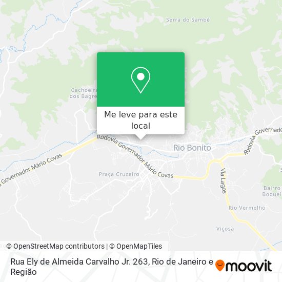 Rua Ely de Almeida Carvalho Jr. 263 mapa