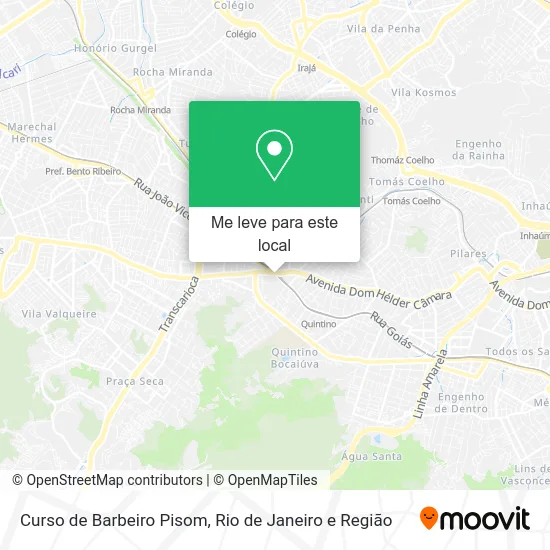 Curso de Barbeiro Pisom mapa
