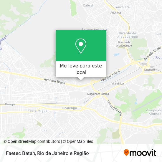 Faetec Batan mapa