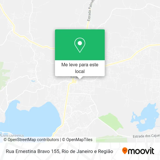 Rua Ernestina Bravo 155 mapa