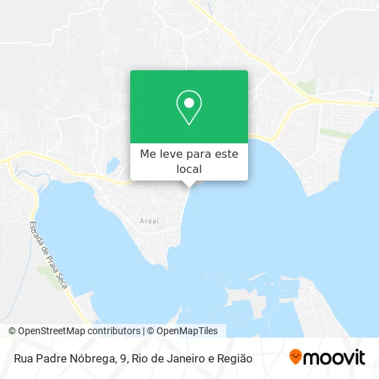 Rua Padre Nóbrega, 9 mapa