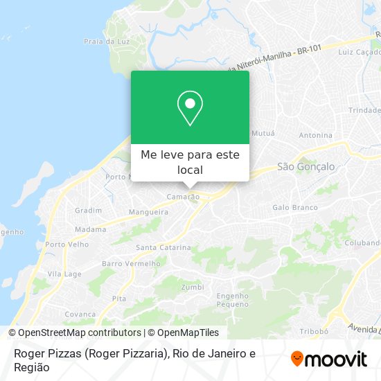 Roger Pizzas (Roger Pizzaria) mapa