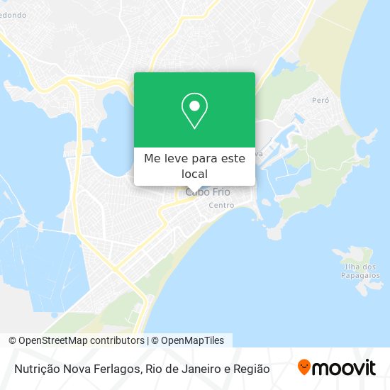 Nutrição Nova Ferlagos mapa