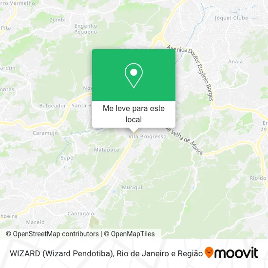 WIZARD (Wizard Pendotiba) mapa