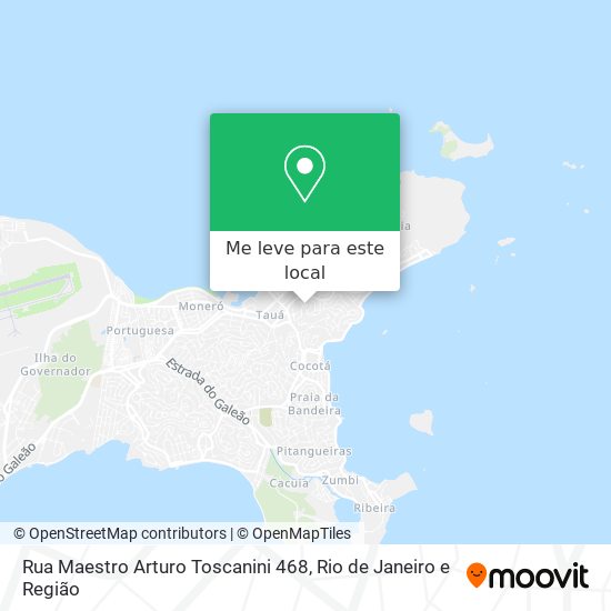 Rua Maestro Arturo Toscanini 468 mapa