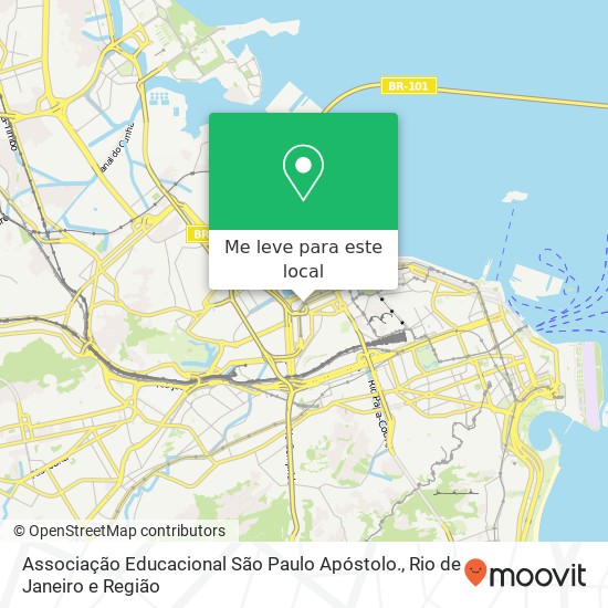 Associação Educacional São Paulo Apóstolo. mapa
