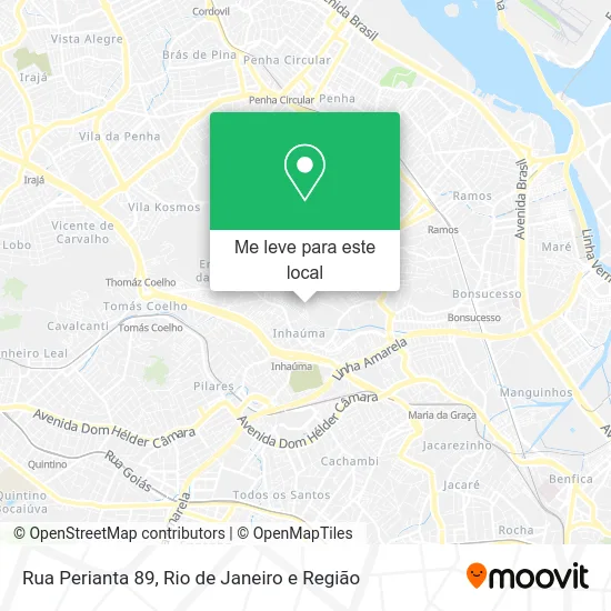 Rua Perianta 89 mapa