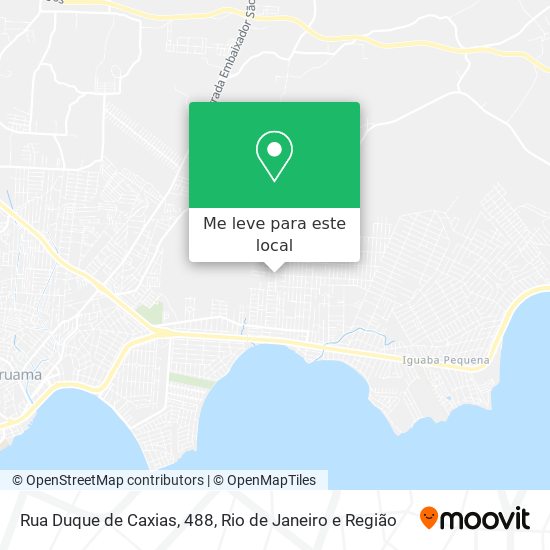 Rua Duque de Caxias, 488 mapa