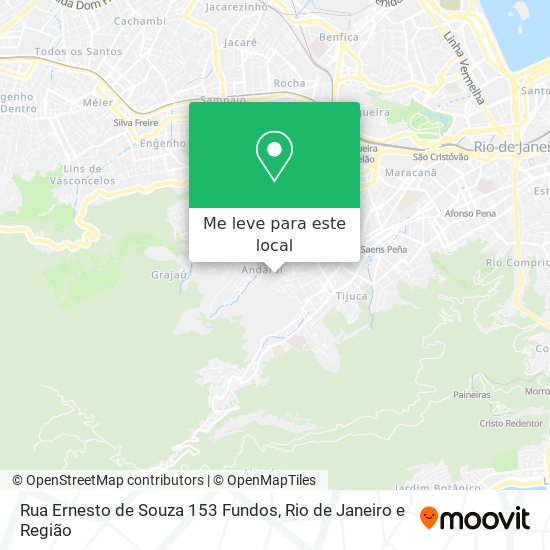 Rua Ernesto de Souza 153 Fundos mapa