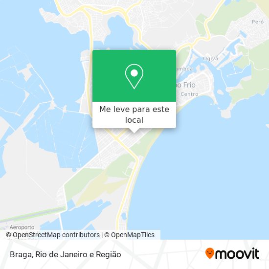 Braga mapa