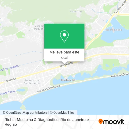 Richet Medicina & Diagnóstico mapa