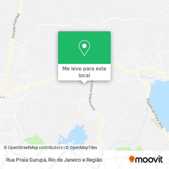 Rua Praia Gurupá mapa