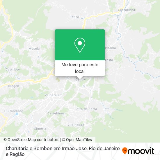Charutaria e Bomboniere Irmao Jose mapa