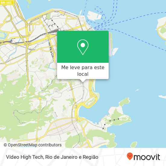 Vídeo High Tech mapa