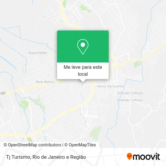 Tj Turismo mapa