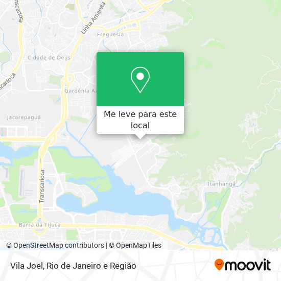 Vila Joel mapa