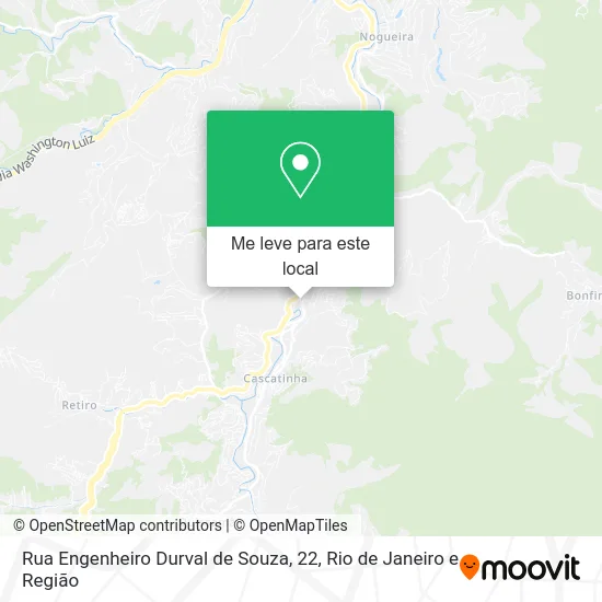 Rua Engenheiro Durval de Souza, 22 mapa