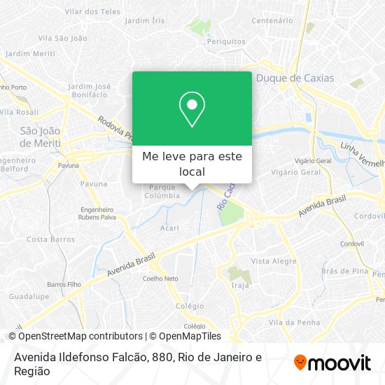 Avenida Ildefonso Falcão, 880 mapa