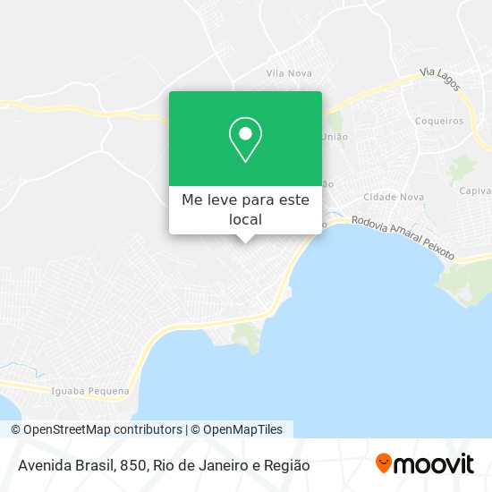 Avenida Brasil, 850 mapa