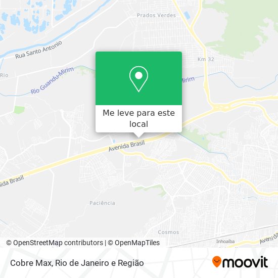 Cobre Max mapa