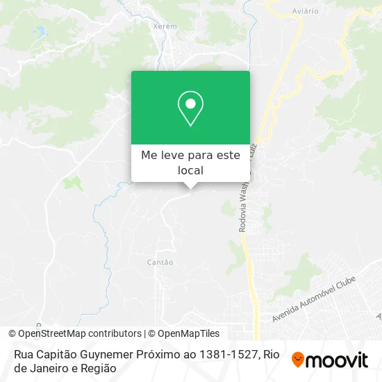 Rua Capitão Guynemer Próximo ao 1381-1527 mapa