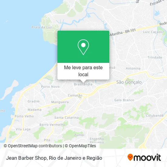 Jean Barber Shop mapa