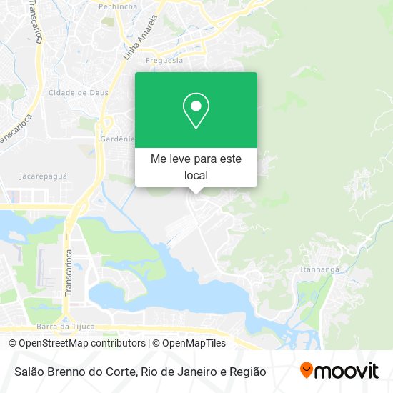 Salão Brenno do Corte mapa