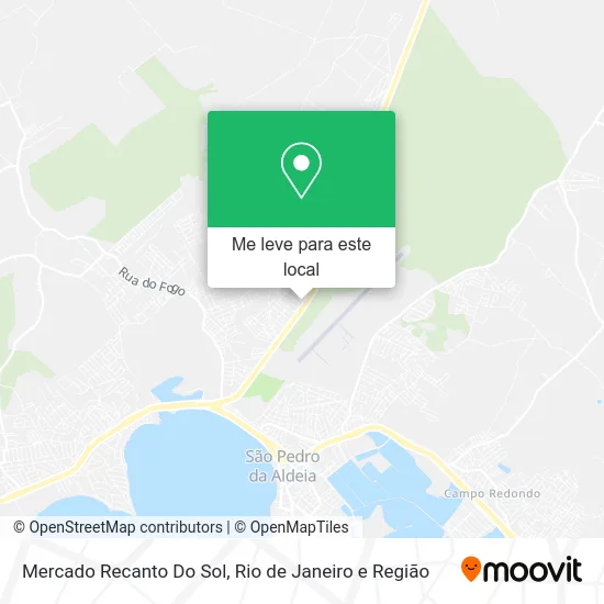 Mercado Recanto Do Sol mapa