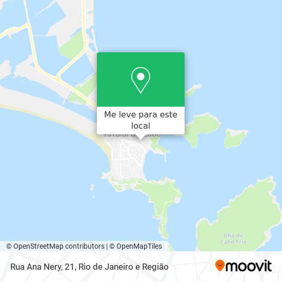 Rua Ana Nery, 21 mapa
