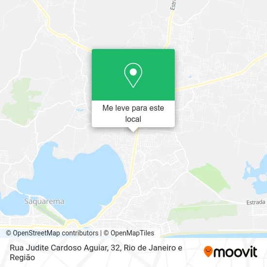 Rua Judite Cardoso Aguiar, 32 mapa