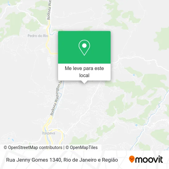 Rua Jenny Gomes 1340 mapa