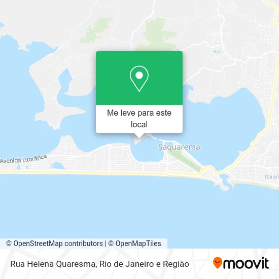 Rua Helena Quaresma mapa