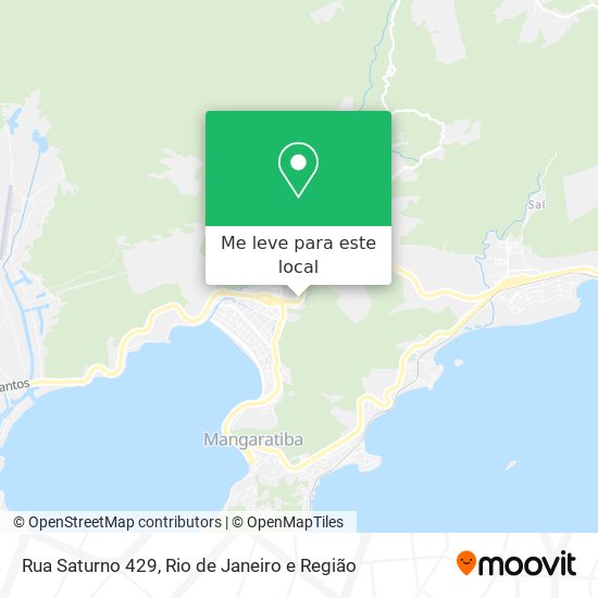 Rua Saturno 429 mapa