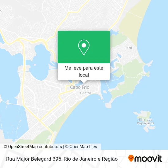 Rua Major Belegard 395 mapa