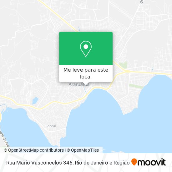 Rua Mãrio Vasconcelos 346 mapa