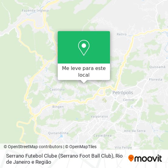 Serrano Futebol Clube (Serrano Foot Ball Club) mapa