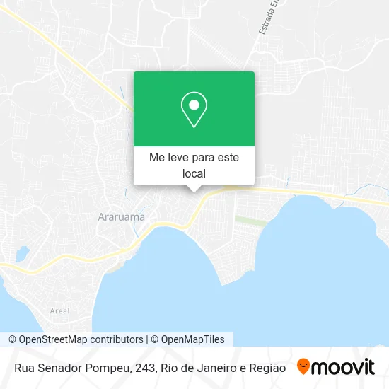 Rua Senador Pompeu, 243 mapa