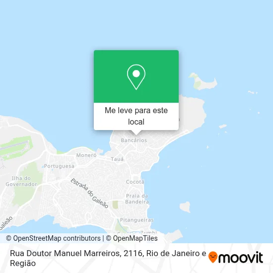 Rua Doutor Manuel Marreiros, 2116 mapa