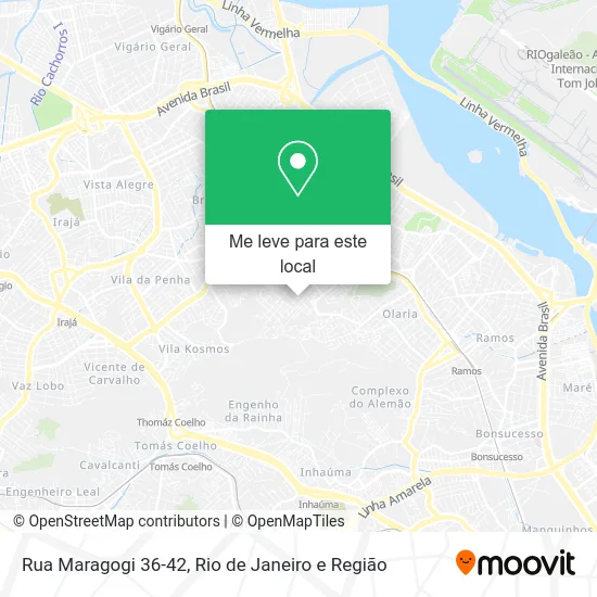 Rua Maragogi 36-42 mapa