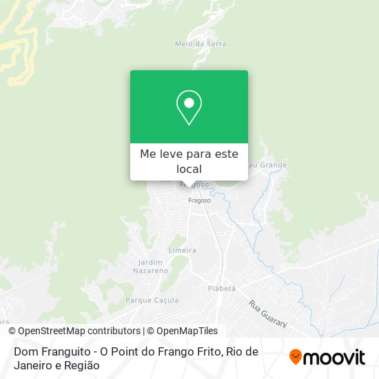 Dom Franguito - O Point do Frango Frito mapa