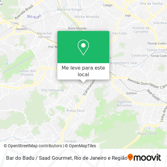 Bar do Badu / Saad Gourmet mapa