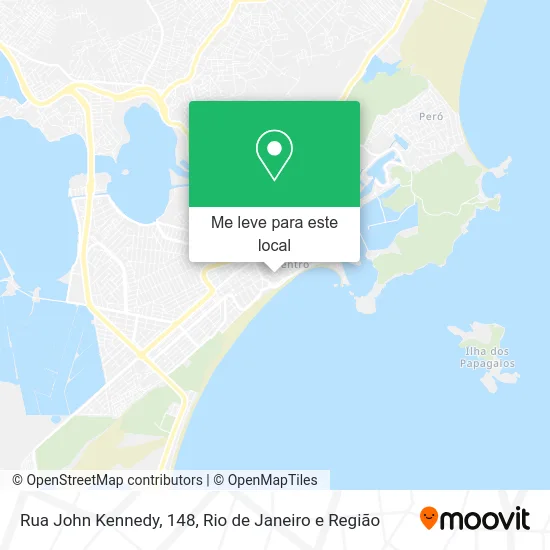 Rua John Kennedy, 148 mapa