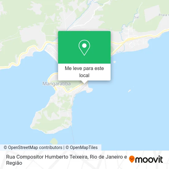 Rua Compositor Humberto Teixeira mapa