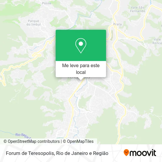 Forum de Teresopolis mapa