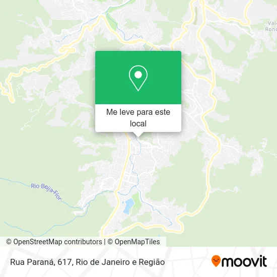Rua Paraná, 617 mapa