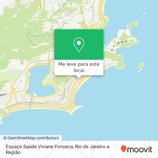 Espaço Saúde Viviane Fonseca mapa