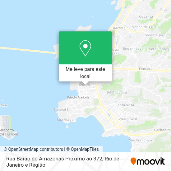 Rua Barão do Amazonas Próximo ao 372 mapa