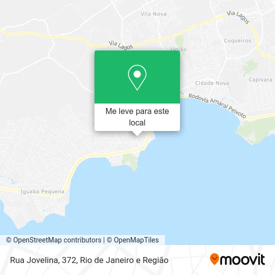 Rua Jovelina, 372 mapa